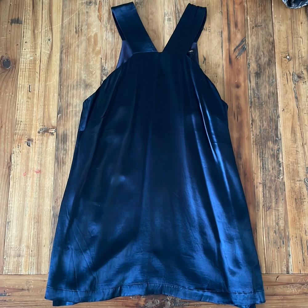Banana Republic Navy Silk Tunic
